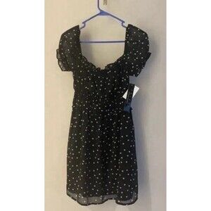 Trixxi Polka Dot Midi Dress Size S